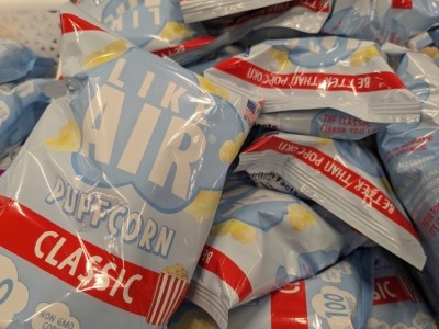 Like Air Snacks is making a big noise on the US retail scene. Pic: Editor's own