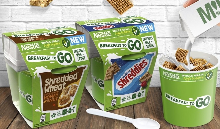 Nestlé and General Mills' joint venture launches on-the-go cereal